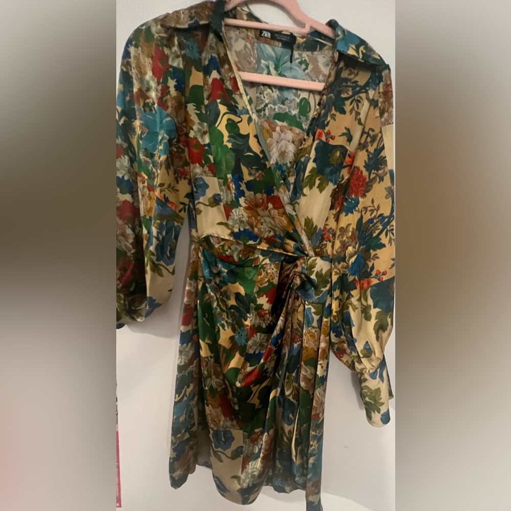 Floral printed dress
